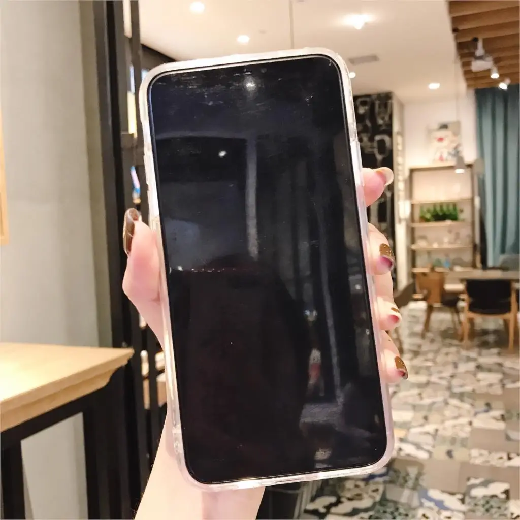 Противоударный чехол с динамическим зыбучим песком для iPhone 11 Pro X XR XS MAX, значок приложения, блестящий силиконовый Жесткий Чехол для iPhone 7 8 6s Plus, чехол