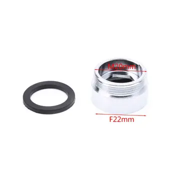 

Solid Metal Adaptor Inside Thread Water Saving Kitchen Faucet Tap Aerator Connector