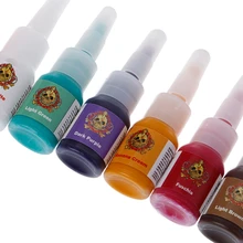 Прямая поставка и 20 цветов Профессиональный Микро Пигмент татуировки чернила Перманентный макияж, боди-арт комплект Nov.23