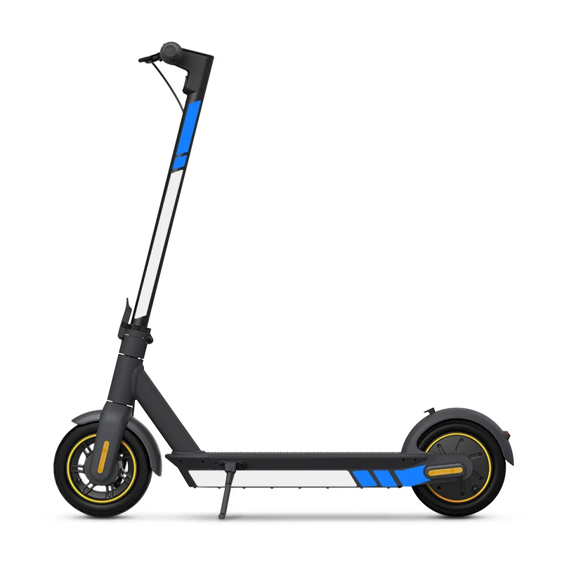 blue blue white Высокое качество Светоотражающие Стильные наклейки для NINEBOT MAX G30 электрический скутер скейтборд аксессуары - Цвет: blue blue white