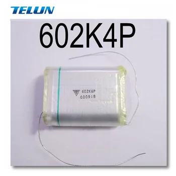 

5pcs 30KV 602K 4P 6000pF Original TAITSU Ultra High Voltage Film High Voltage Capacitor Suitable for Double Pressure Use
