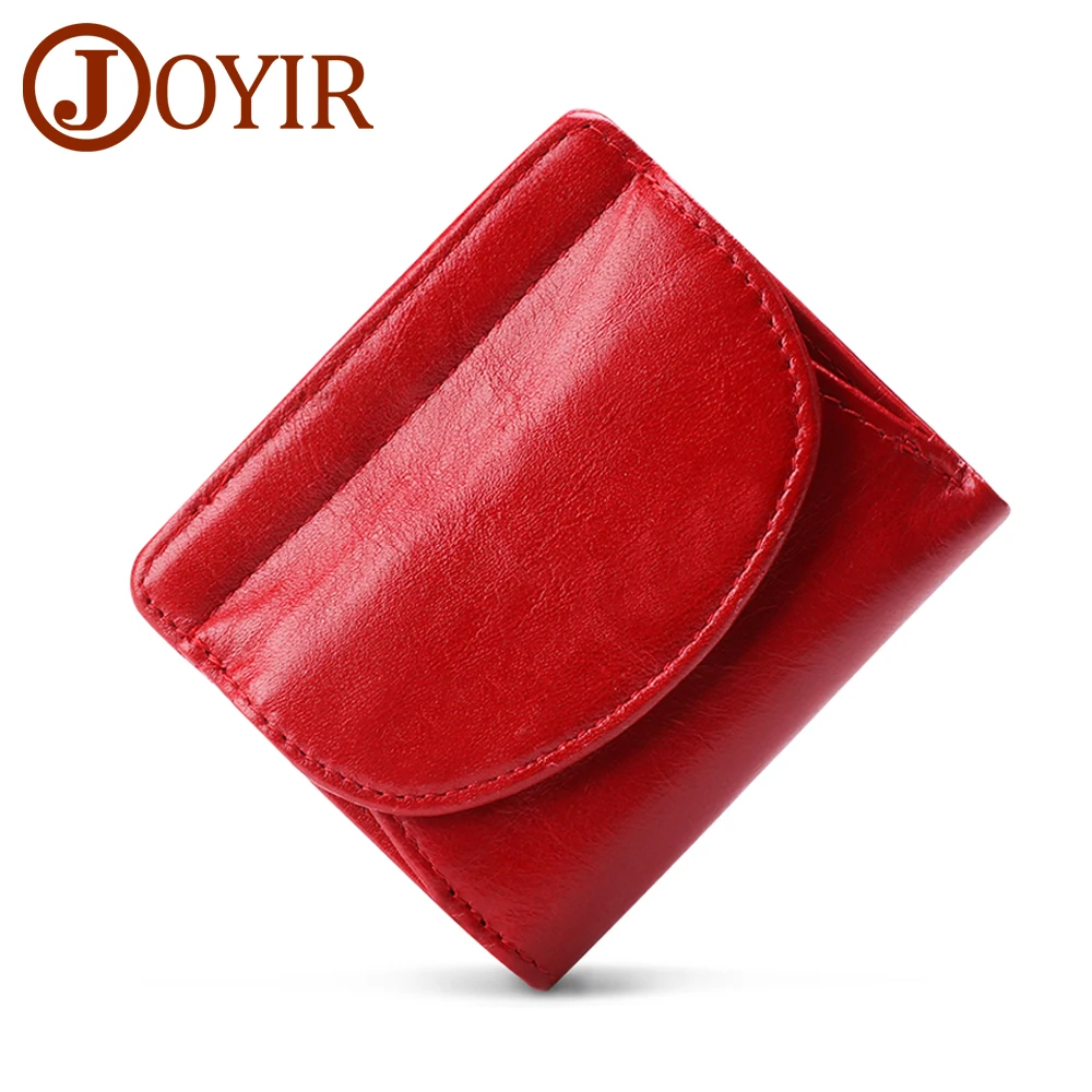 Womens Wallet Purses Short Money-Bag Small-Card-Holder Girls Mini Genuine-Leather Coin-Proket