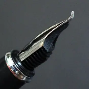 

Duke Fountain Pen Metal Ink Pen Converter Filler Two Layer Fude Nib Business Stationery Office school supplies Writing Gift