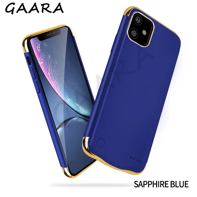 

6000mAh Battery Charger Case for iPhone 11 External Backup Pack 3 in 1 Powerbank Case coques for iPhone 11 Charging Power Case