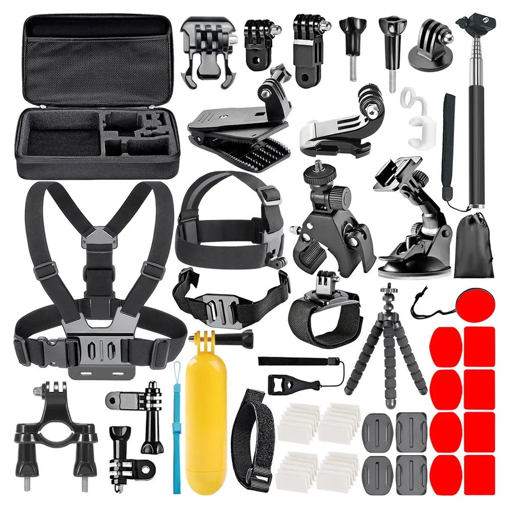 58pcs/set Multifunctional Expansion Kit Camera Accessories Suits Sets For DJI Repair Accessories For gopro hero7 6