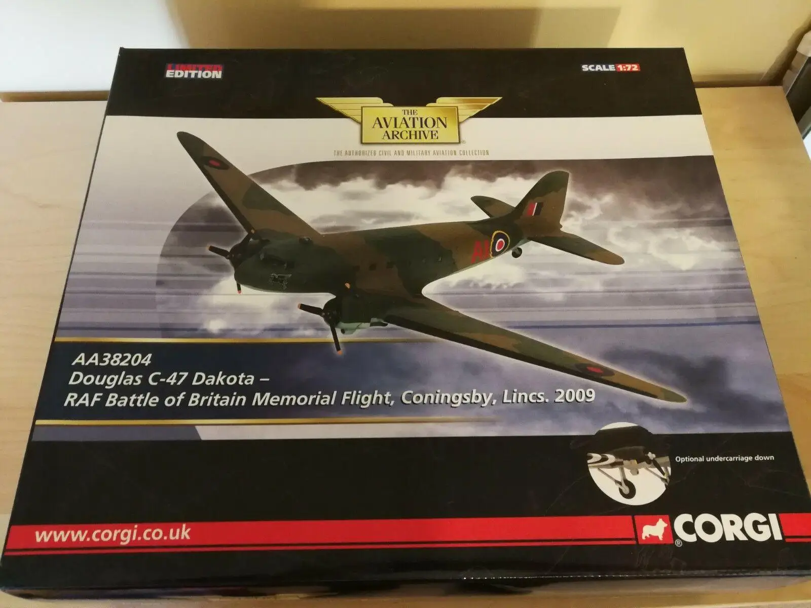 Корги C-47 Skytrain RAF267 эскадрилья Северная Африка 1/72 литье под давлением модель самолета