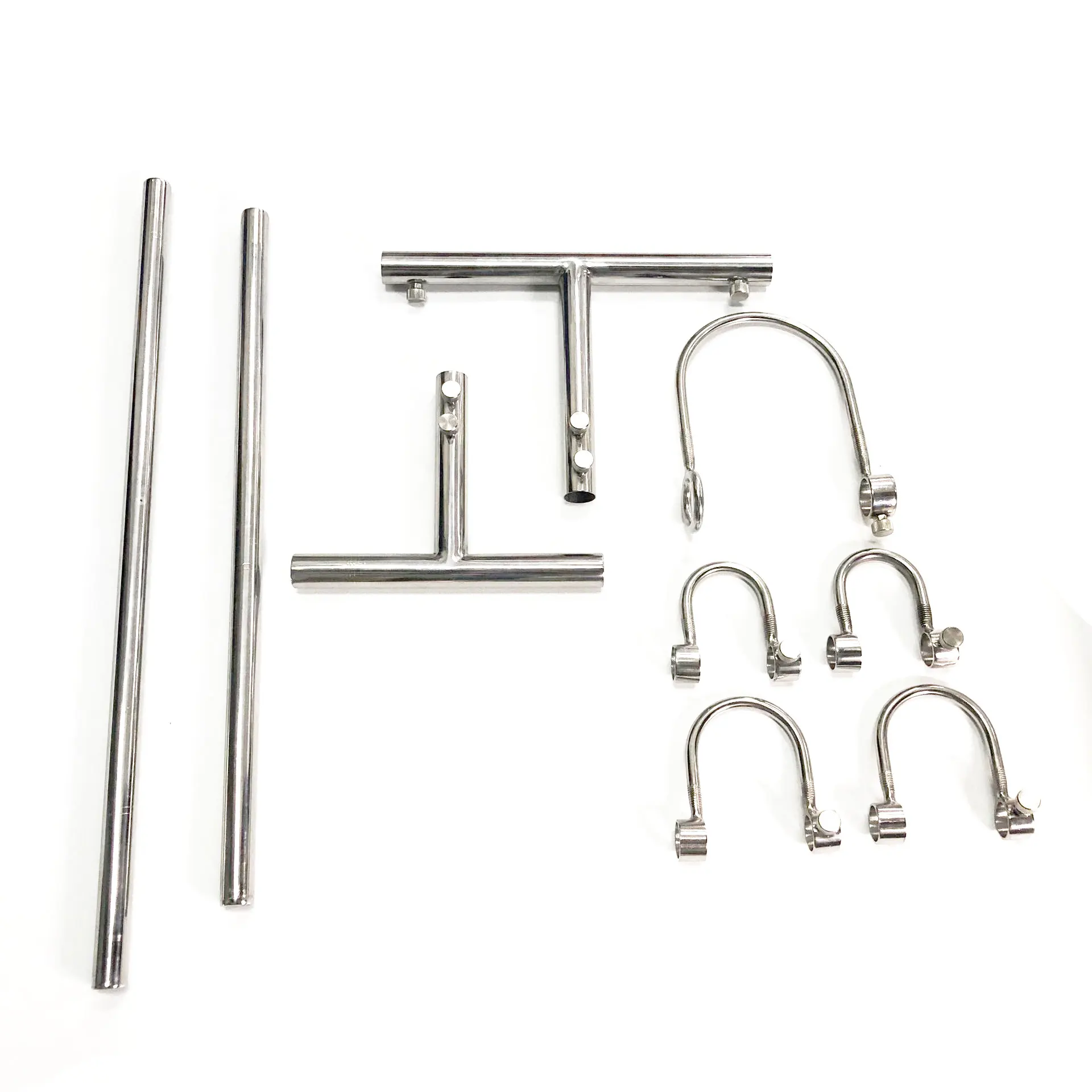 Stainless Steel BDSM Bondage Kneeling Torture Restraints Handcuffs Ankle Cuffs Collar Device Set Sex Toys For Couples Slave 5
