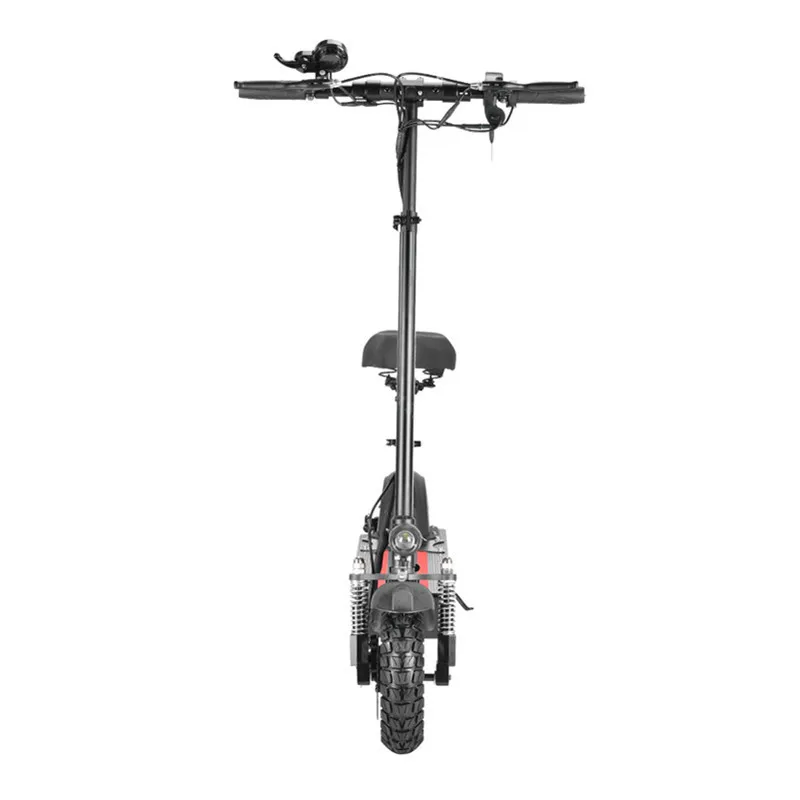 Foldable E Scooter 2 Wheels Electric Scooters With Front BagPhone Holder 10'' 500W 10Ah EU Stock Electric Scooter Adults (11)