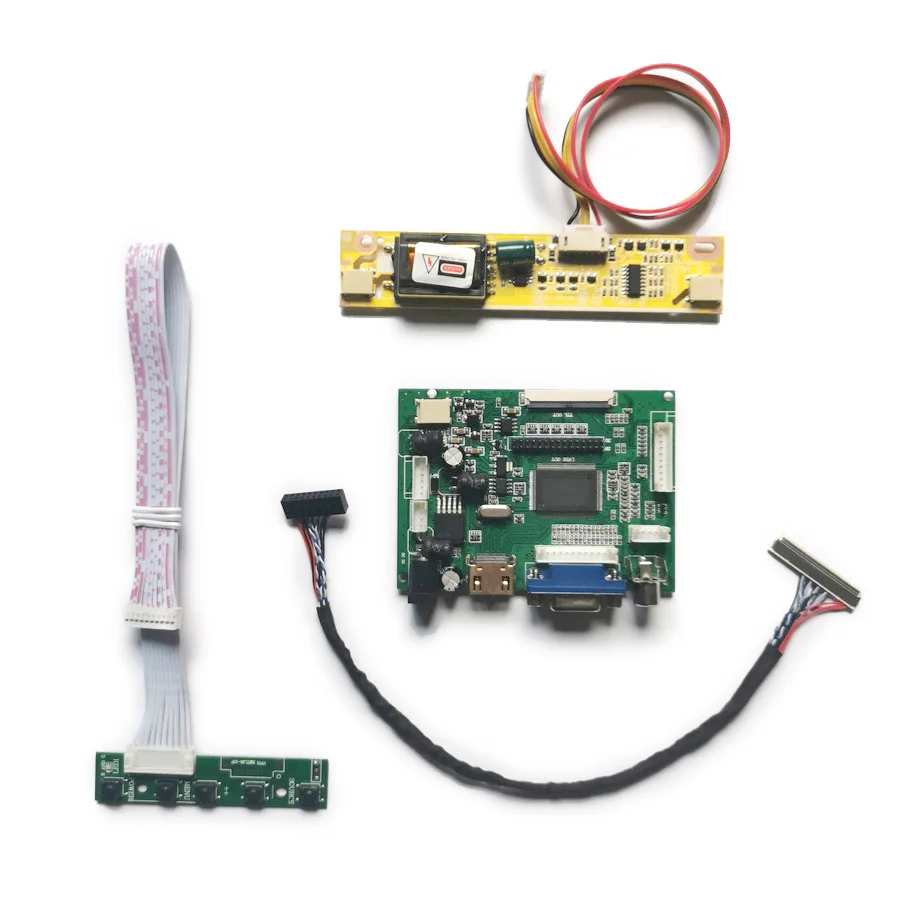 fit B154EW03/B154EW07/M154EW01/N154I4 DIY kit 2-CCFL 1280*800 +VGA+AV 30-Pin LVDS LCD screen display controller drive board | Компьютеры и