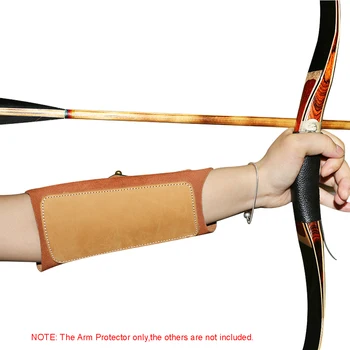 

Lixada Archery Arm Guard with 3 Finger Tab Glove Archery Protective Set Archery Accessories