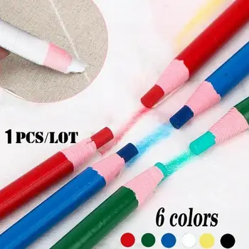 

1pcs Painting Crayon Chalk Pencils Fabric Marker Pen De Pencil For Tailor Drawing Colores Garment Lapices Sewing Set Chalk K9X5
