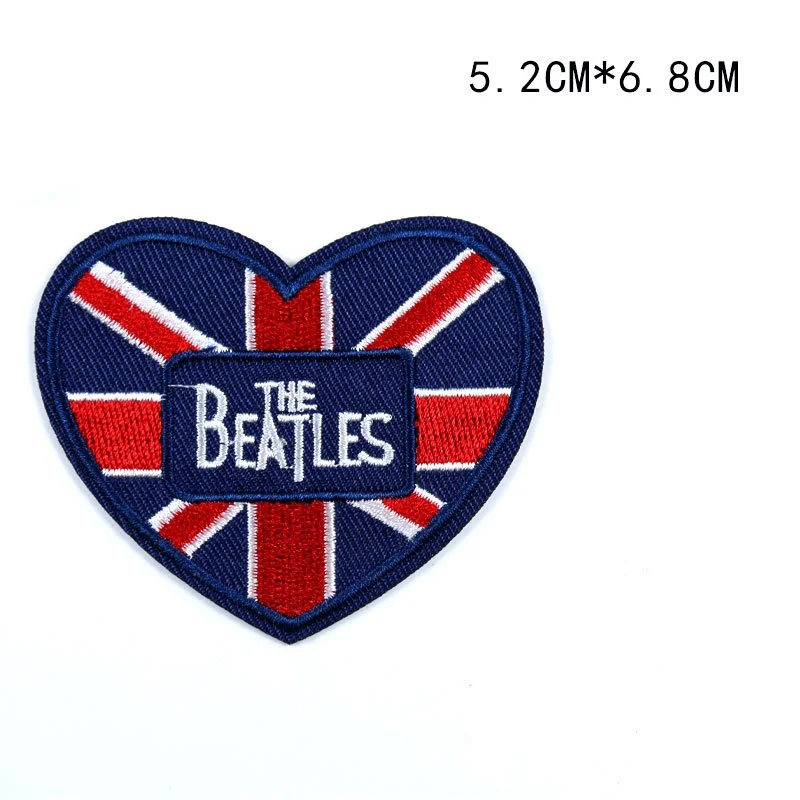 L TONGUE LIPS ROLLING Tongue The Rolling Music Songs Kiss Army WU-TANG WUTANG Punk Rock Roll Band Logo Patches badge Appliques - Цвет: L