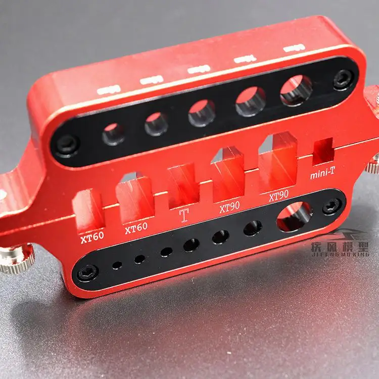 RC metal mini red soldering tool holder model car drone marine welding tool T plug connector XT60 XT90 Banana head