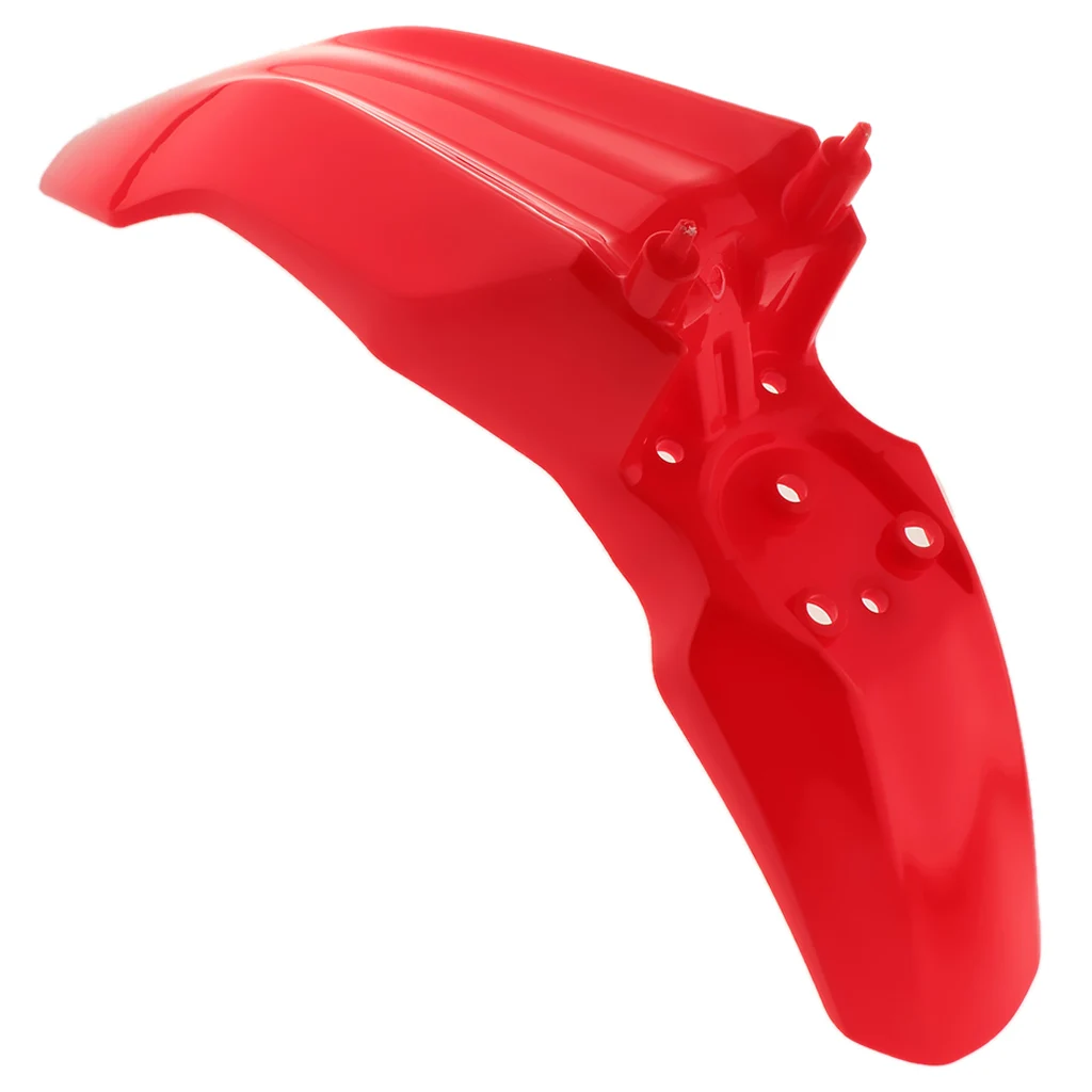 High-preformance Front Fender Mudguard Extender Extension for Honda CRF 110 Black+Red