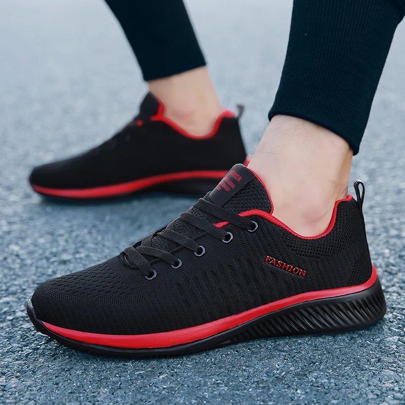 Walking-Sneakers Tenis Lightweight Comfortable Fashion Male Mens Mesh Masculino