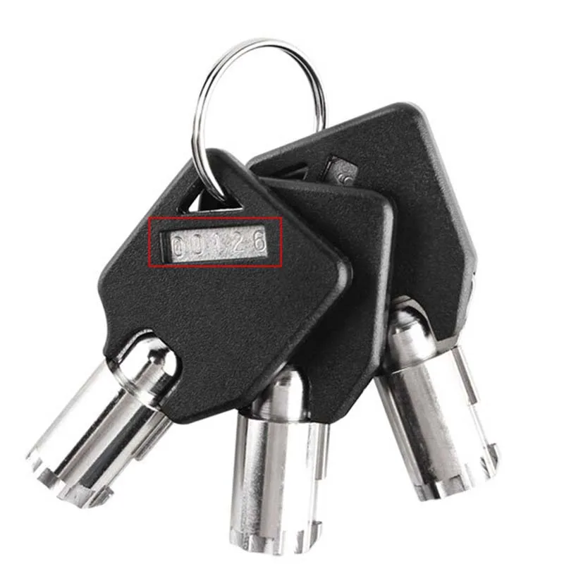 Folding Bicycle Lock Mounting Accessory Scooter Motorcycle Moped Anti-theft