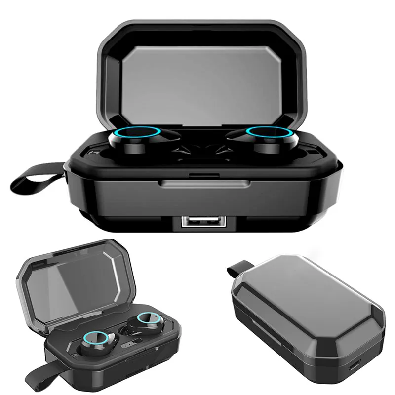 

X6 Wireless Bluetooth Earphone Headphones With Microphone Sport Headset Noise Cancel TWS for Samsung Galaxy Phones PK G6s