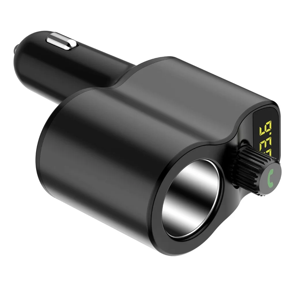 Bluetooth 5,0 fm-передатчик автомобильный беспроводной радиоприемник адаптер MP3-плеер Usb зарядное устройство музыкальный Плеер На Авто Магнит#15