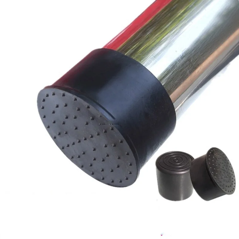 2/4/8Pcs Chair Table Feet Stick Pipe Tubing End Cover Caps Cap Black PVC Rubber Round ID6mm~80mm