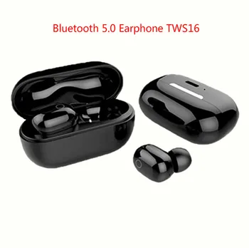 

Bluetooth 5.0 Earphone Wireless Earphone Sport Earbuds 4D Stereo Earphone TWS16 Bass Waterproof Bluetooth Headset