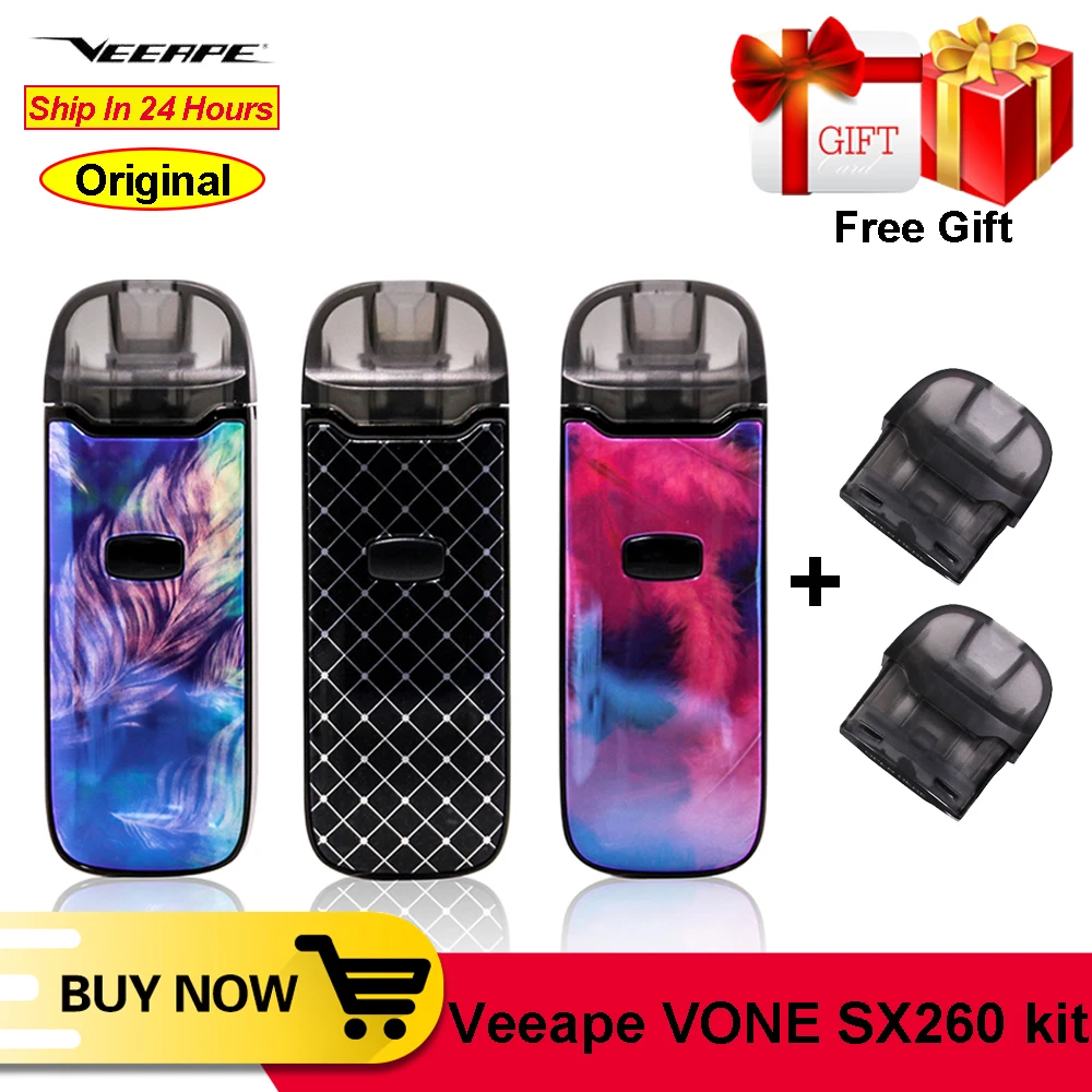 Электронная сигарета VEEAPE VONE SX260 1200 мАч стартовый набор для вейпа с 2 мл Ом