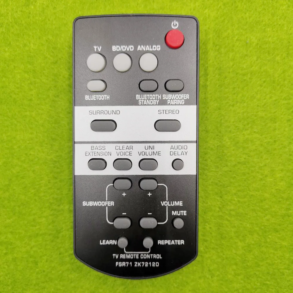 Telecomando Fsr71 Zk72120 Per Sistema Soundbar Yamaha Yas-203 Yas-203Bl Yas-Cu203