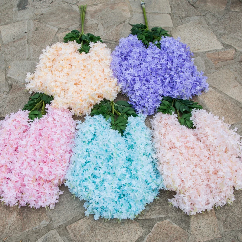 Wholesale Model Encryption Clove Wisteria Hua Lang Flowers Ceiling Wedding Decoration Collocation Arch Jellied Bean Curd String Artificial Dried Flowers Aliexpress