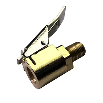 

1PC Car Auto Brass 8mm Tyre Wheel Tire Air Chuck Inflator Pump Valve Clip Clamp Connector Adapter car accessories