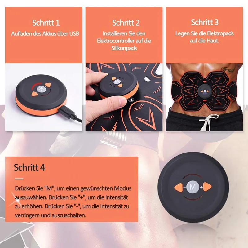 Muscle Stimulator Vibration Belt EMS Massager Toner Abdominal Muscle Trainer Body Slimming Machine Fitness Training Weight Loss