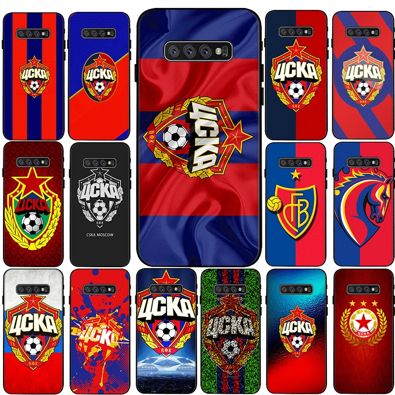 ЦСКА клуб Чехол для телефона Samsung Galaxy A10S A20 A20S A20E A30S A40 A40S A50 A50S A60 A70 A70S M10 M20 M30 крышка |