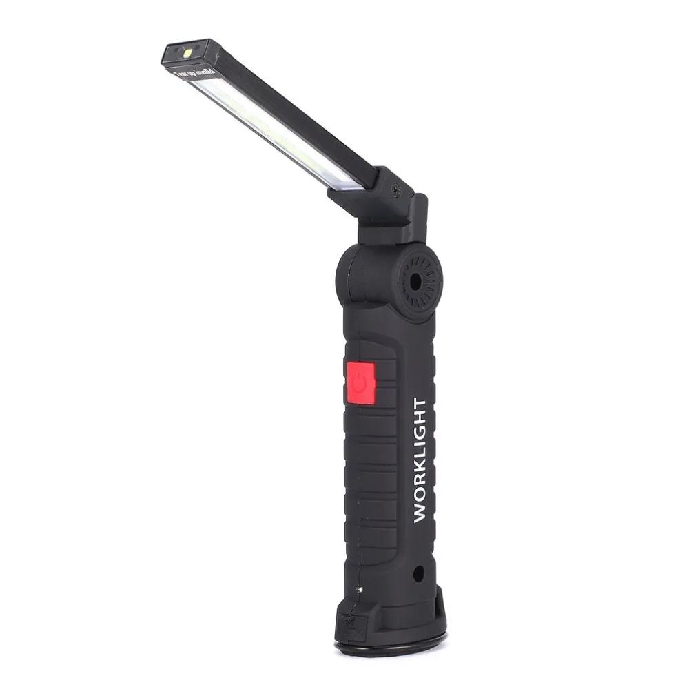 Мини многофункциональная ручка COB светодиодный рабочий свет инспекционная ремонтная горелка вспышка светильник с магнитным основанием зажим для велосипедной мастерской распродажа