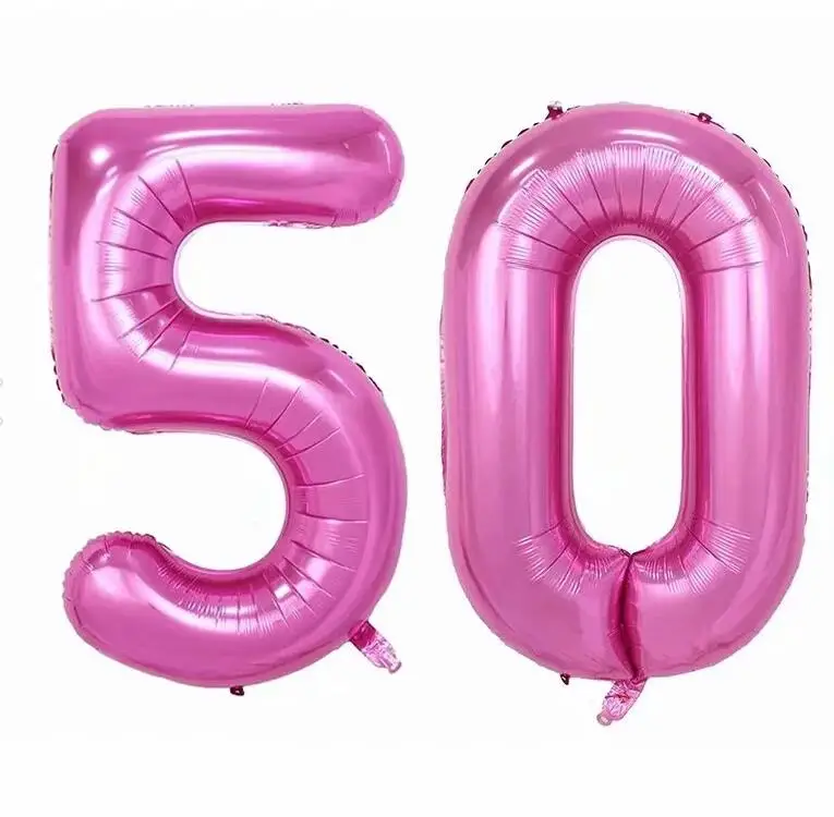 as picture 40 дюймов Розовый Синий Зеленый Фиолетовый номер 16 18 20 21 30 40 50 60 для взрослых день рождения украшение цифровой Globos товары для комнаты - Цвет: as picture
