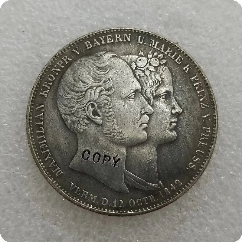 1842 Германия 2 Thaler COPY