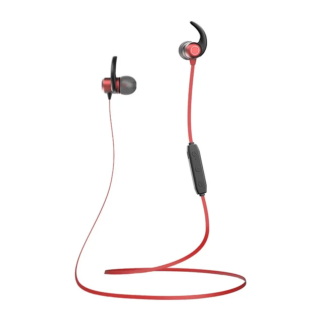 US $5.81 Wireless Sports Bluetooth Headset Running Inear Earplug Neck Halter for Apple Android Magnetic Suc