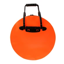 2 шт. мешок для воды ведро для рыбы Складной Водонепроницаемый рыболовный приманки сумка для хранения