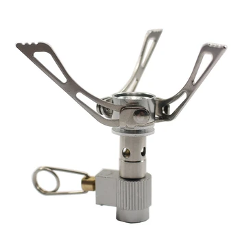 

Portable Mini Camping Titanium Stove Outdoor Gas Stove Survival Furnace Stove Pocket Picnic Cooking Gas Burner