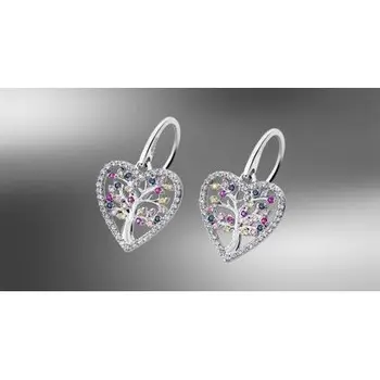 

LOTUS earrings LP1894-4/1 925mm CORAZON SILVER life tree