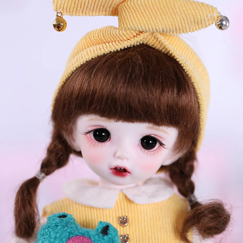 BJD Кукла SD праздничное платье для девочки 1/6 девушка Кэрол же желтого цвета из