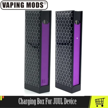 

1100mAh Charger Case For JUUL Charger Case Electronic Cigarette For JUUL Mobile Charging Pods Case Holder Box