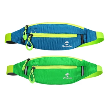 

2pcs Jogging Waist Bag Travel Pocket Key Wallet Pouch Phone Holder Chest Marathon Bag Waterproof Nylon Sports Running Pockets -