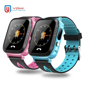 

GPS Watch Kids Waterproof Watch GPS SOS Call Voice Chat Remote Camera Wristwatch Clock Smart Phone Electronic Defence Student
