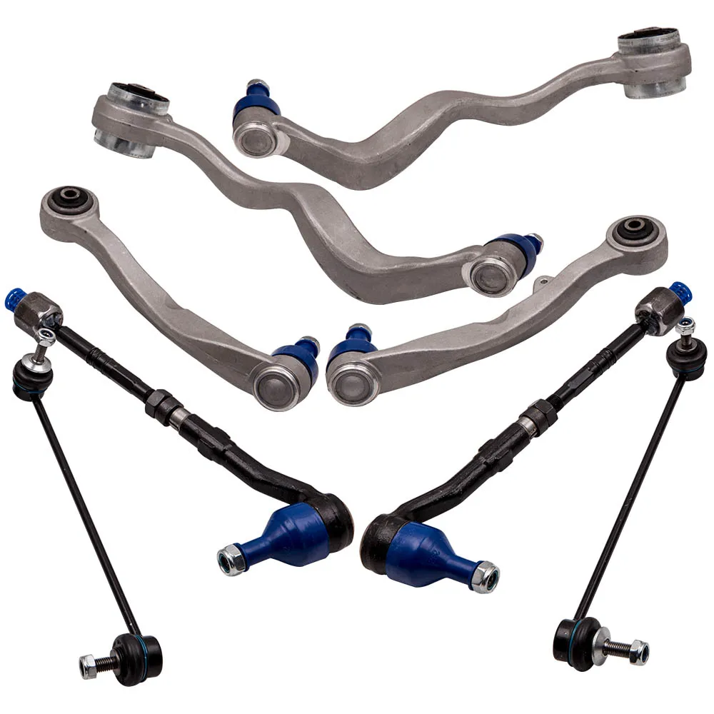 4pcs Front Lower Control Arm Suspension Kit For Bmw E60 E61 520 523 525 530 540 31126760183