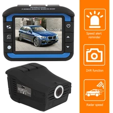 Anti-Radar-Detector Camera-Recorder Dash-Cam Russian-Voice Car English HD DVR VG3 2-In-1