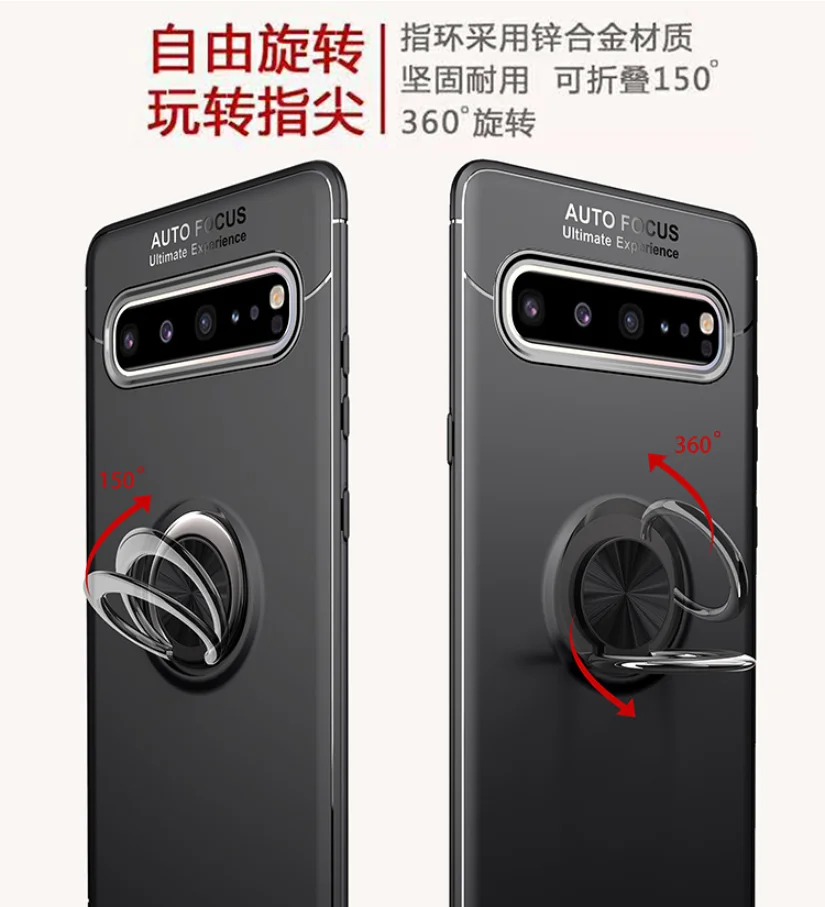 Магнитный Невидимый кронштейн, мягкий чехол для телефона samsung galaxy A50 A70 A40 A20 Note 8 9 10 S8 S9 S10 plus