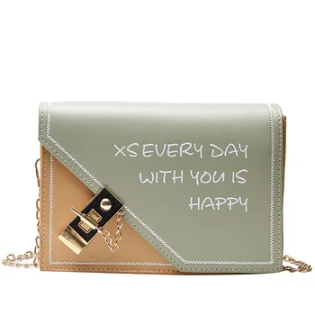 

Fashion Shoulder Bag 2020 Faux Leather Lock Crossbody Bag For Women Designer Handbag