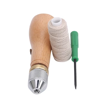 

Awl Leather Sewing Tool Diy Manual Sewing Machine Leather Craft Edge Stitching Belt Shoemaker Canvas Repair Tool