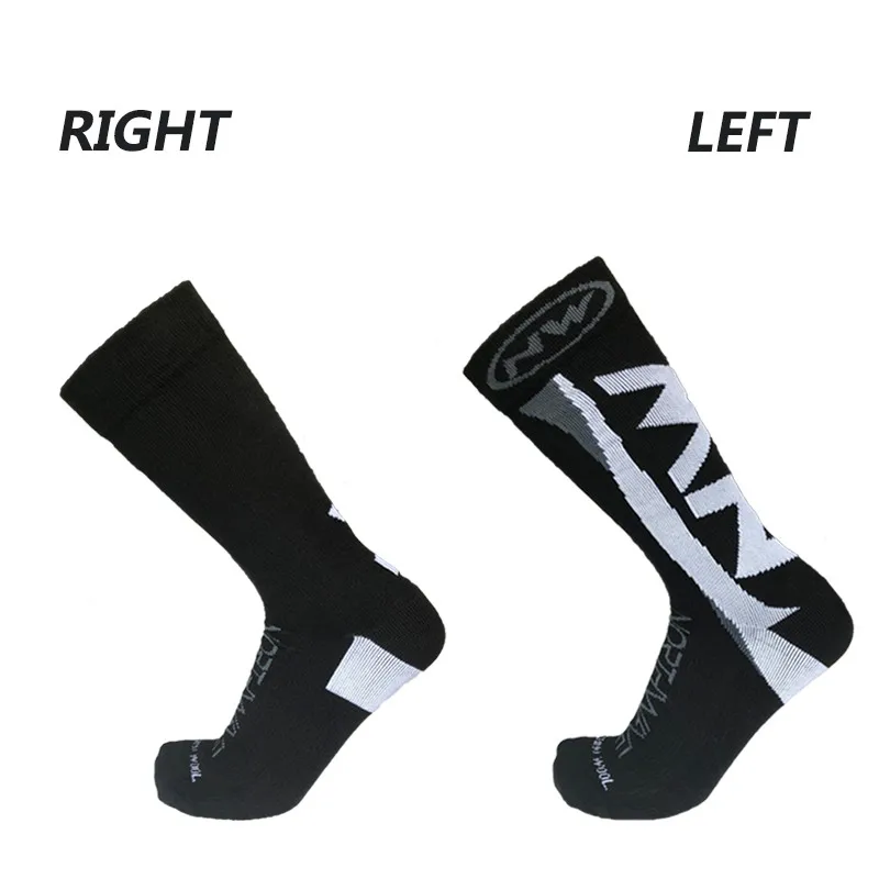 Unisex Autumn and Winter Thicken Warm Bike Socks Outdoor Sports Ski Cycling Socks