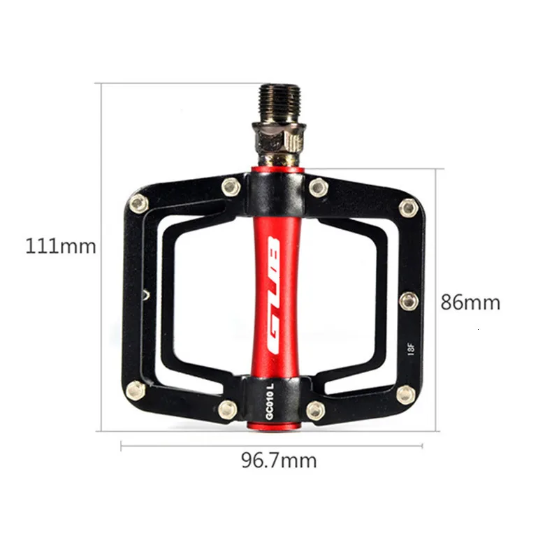 GUB miscelazione colori pedali ciclismo pedali MTB professionali per bici  da strada pedali piatti in alluminio antiscivolo per biciclette parti di  guida|Bicycle Pedal| - AliExpress