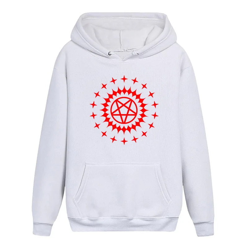Горячая Распродажа толстовки с длинными рукавами Sebastian micheelis's Hand Pentacle Logo Fashion Hat воротник Твердые тонкие куртки и пальто - Цвет: 02