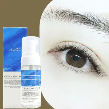 

Eyelash Cleansing Foam 60ml Powerful Soft Eyelash Lashes Extension Tool For Planting Mascara Cream Eyelash Make-up Remover